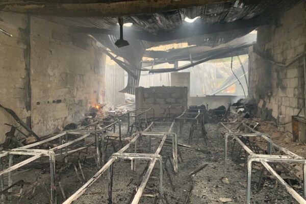 Ravensdale School fire 2