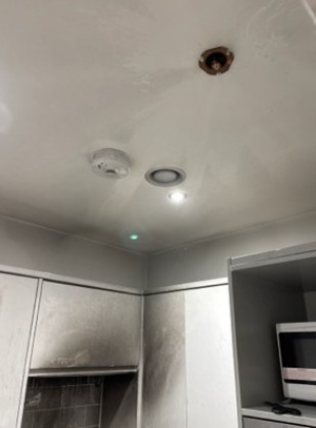 activated sprinkler